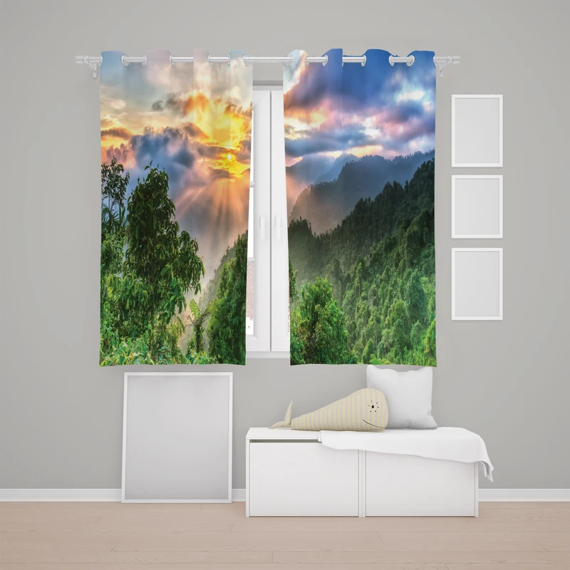 پرده نیروانا مدل plk670 سایز 190 × 140 سانتی متر