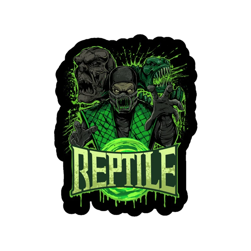 استیکر مدل Reptile Mortal Combat کد STP1038