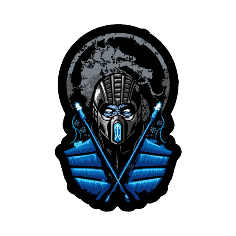 استیکر طرح Sub Zero Mortal Combat کد STP1043