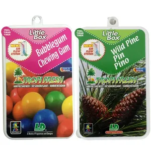 خوشبو کننده خودرو لیتل باکس مدل BUBWIL7 مجموعه 2 عددی