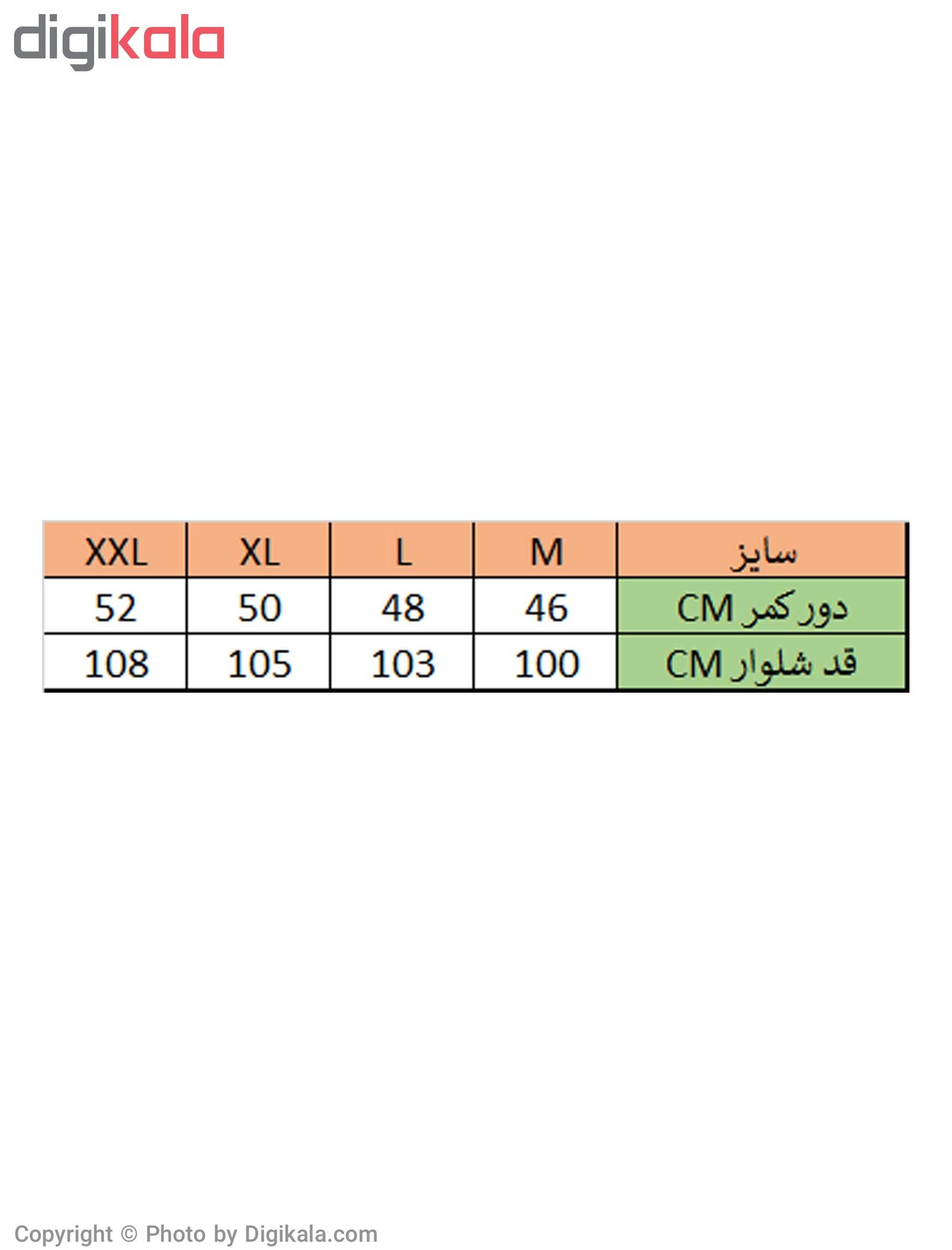 شلوار مردانه زی سا مدل 153113699 -  - 6