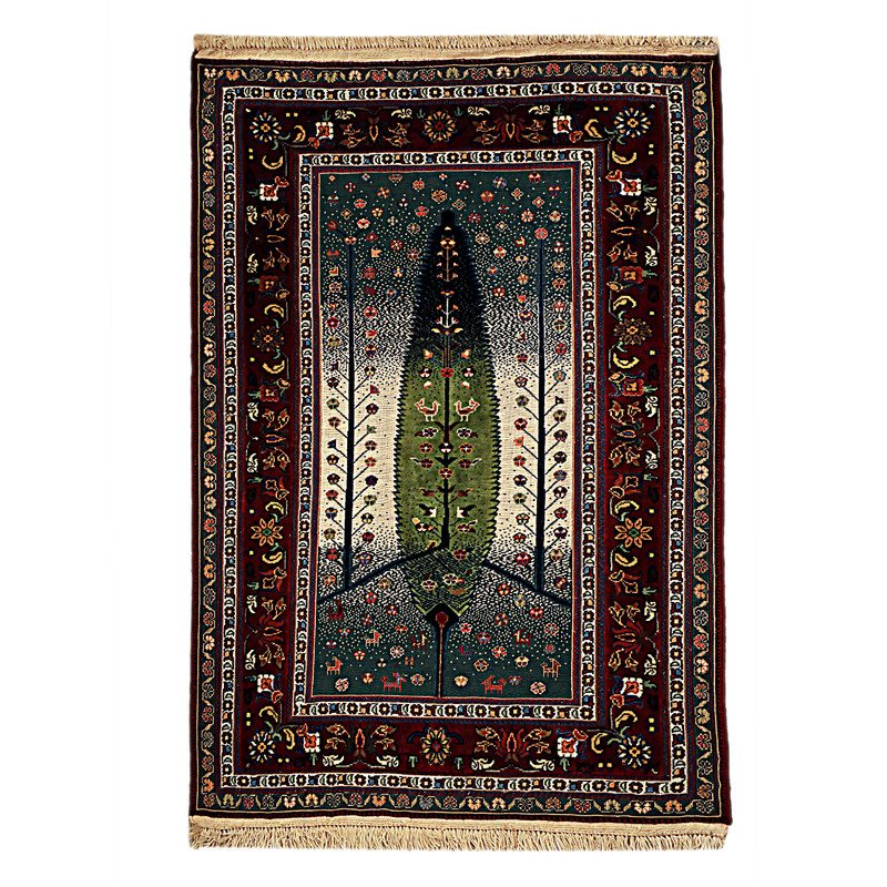 فرش دستباف یک متری گالری نور کد H1895	