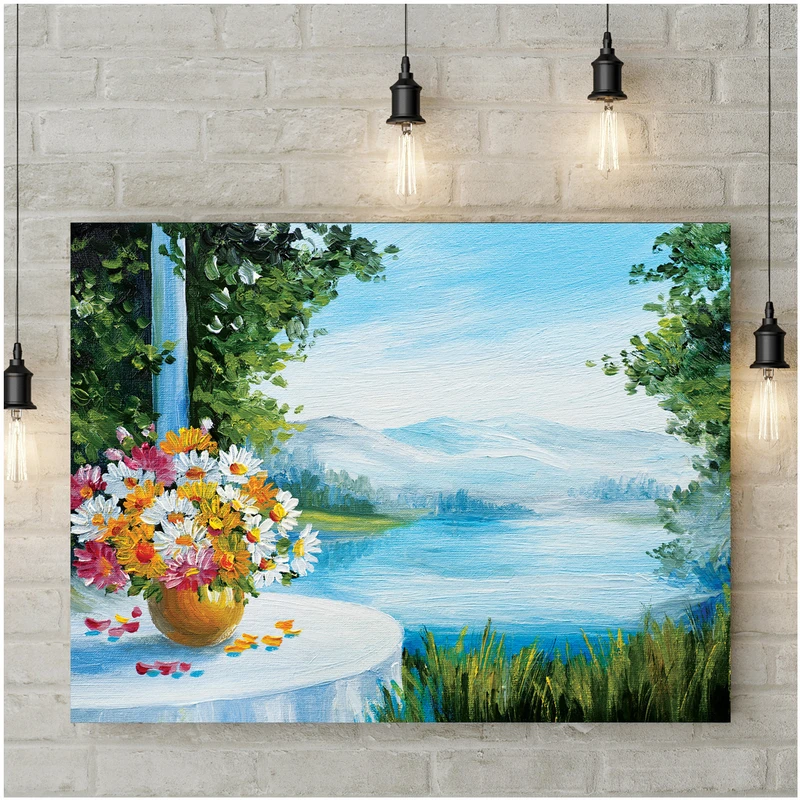 تابلو شاسی طرح منظره زیبا کد 232