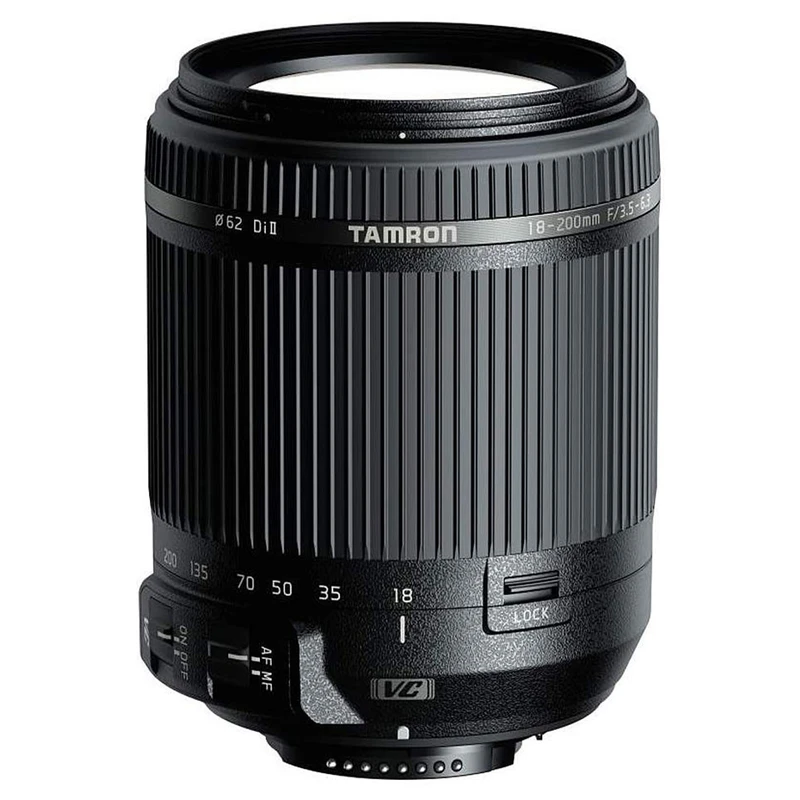 لنز تامرون مدل 18-200mm F/3.5-6.3 Di II VC  مناسب برای دوربین های نیکون