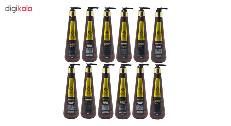 شامپو بدن آدرا مدل Argan حجم 250 میلی لیتر مجموعه 12 عددی شامپو بدن آدرا مدل Argan حجم 250 میلی لیتر مجموعه 12 عددی