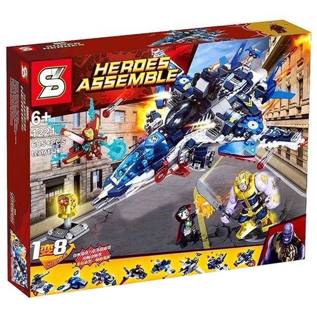 hero assemble lego