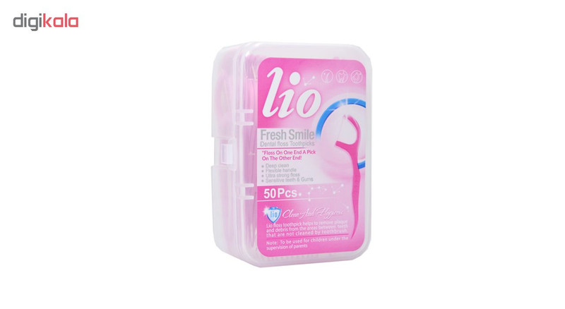 نخ دندان لیو مدل Fresh Smile کد 01 مجموعه 6 عددی