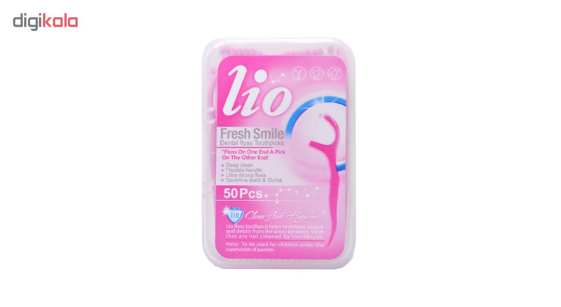 نخ دندان لیو مدل Fresh Smile کد 01 مجموعه 6 عددی