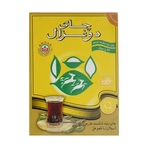 چای سیلان دوغزال با طعم هل مقدار 100 گرم
