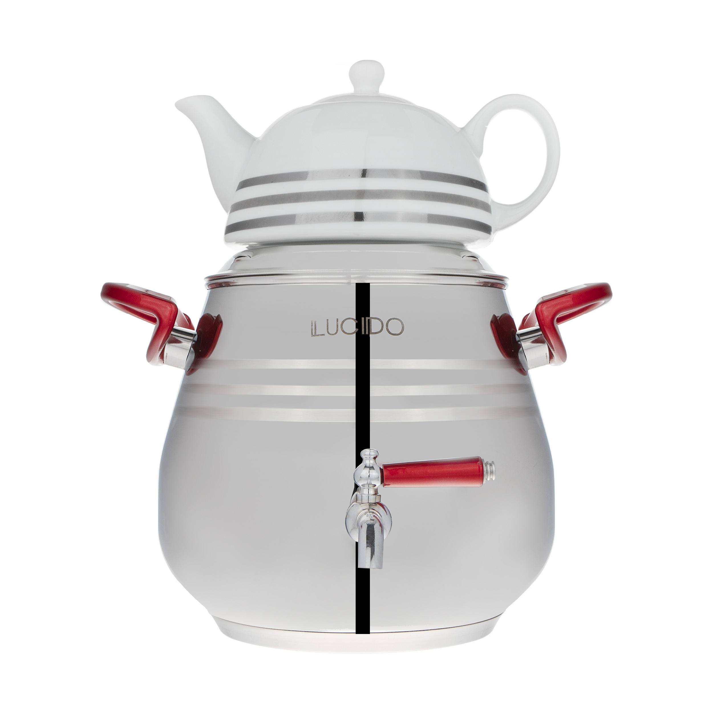 کتری و قوری لوسیدو مدل آنجل کد I-60