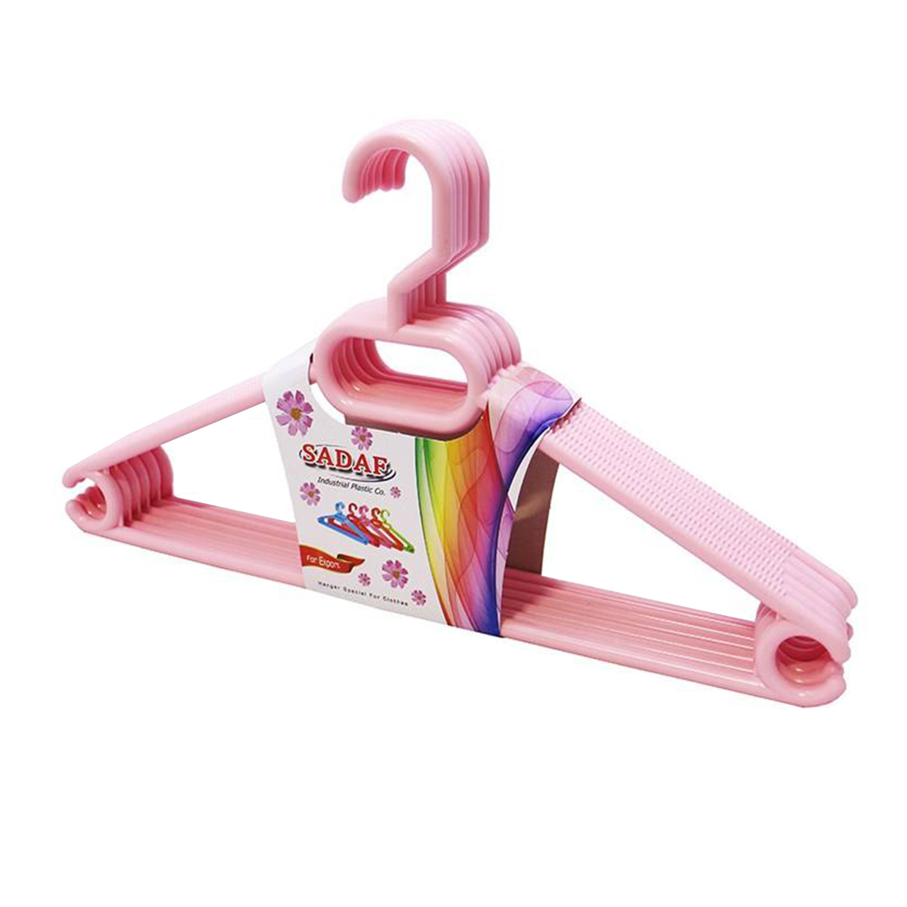 چوب لباسی نوزاد صدف کد ir-874 بسته 6 عددی
