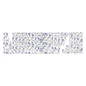 برچسب  حروف فارسی کیبورد طرح پر  کد ۱۰۲