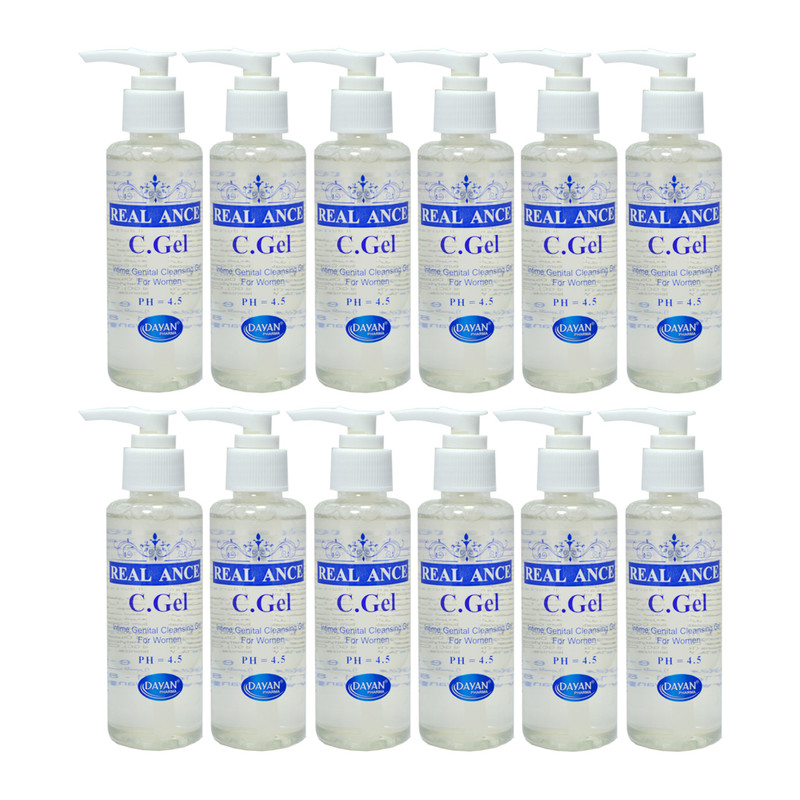 ژل بهداشتی بانوان ریلنس مدل CGel حجم 150 میلی لیتر مجموعه 12 عددی