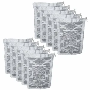 محفظه شستشوی لباس زیر زنانه کد N34 بسته 10 عددی