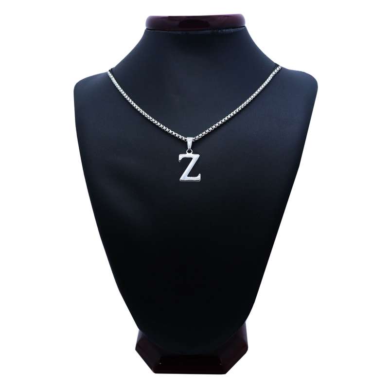 گردنبند مردانه طرح حرف Z کد h024 گردنبند مردانه طرح حرف Z کد h024