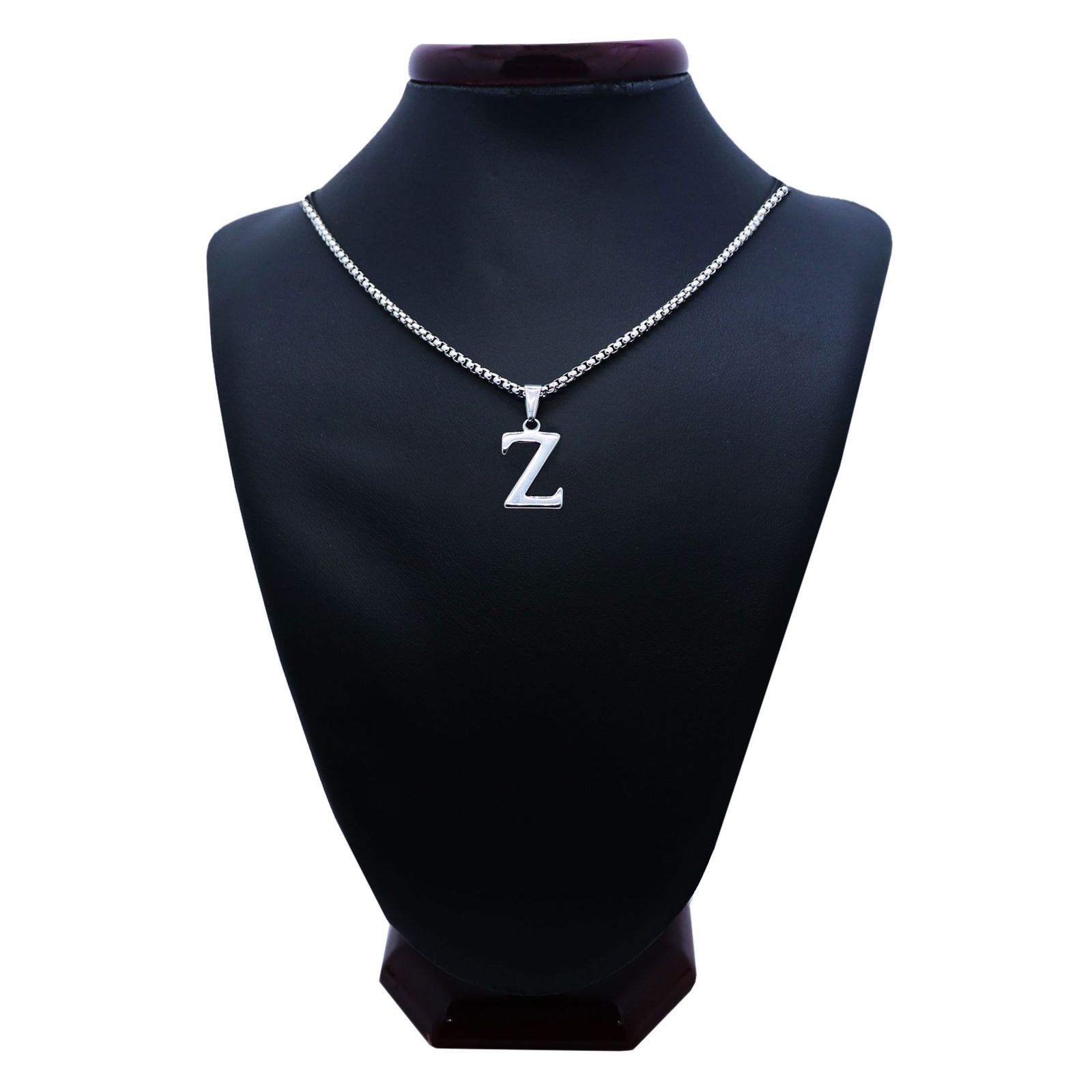 گردنبند مردانه طرح حرف Z کد h024 -  - 1