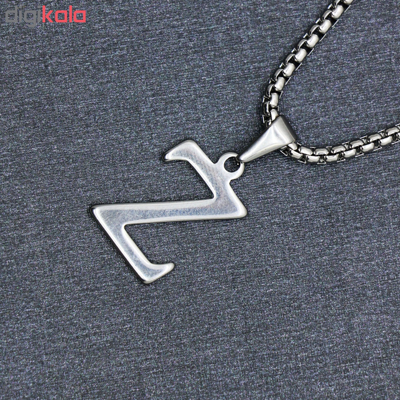 گردنبند مردانه طرح حرف Z کد h024 گردنبند مردانه طرح حرف Z کد h024