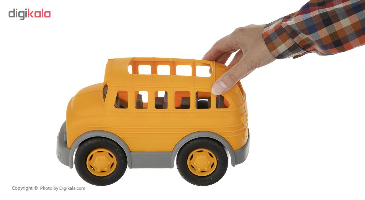ماشین بازی نیکوتویز طرح اتوبوس مدرسه