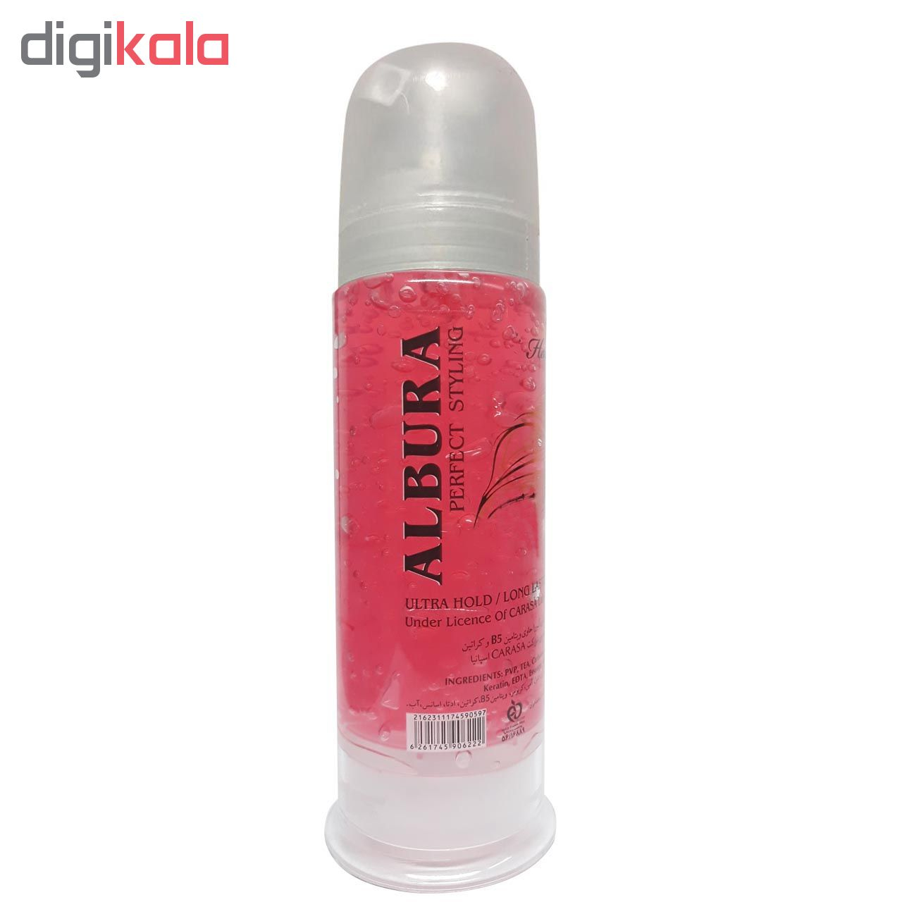 ژل مو آلبورا کد RE 008 حجم 150 میلی لیتر