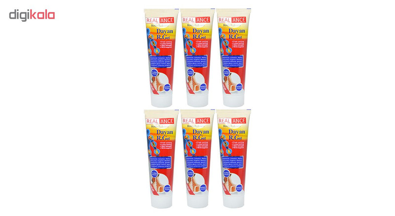 ژل موضعی ریلنس مدل RGel وزن 100 گرم مجموعه 6 عددی