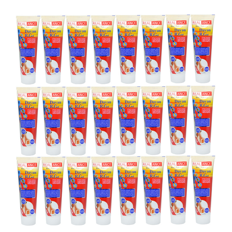 ژل موضعی ریلنس مدل R.Gel وزن 100 گرم مجموعه 24 عددی