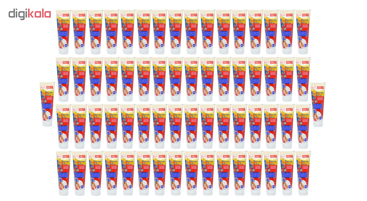 ژل موضعی ریلنس مدل R.Gel وزن 100 گرم مجموعه 66 عددی