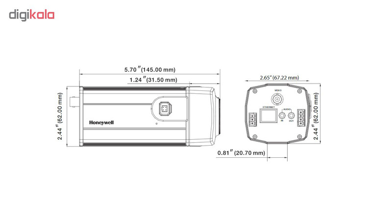 دوربین تحت شبکه هانیول مدل HCS554IPX