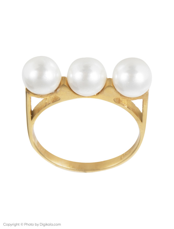 انگشتر طلا 18 عیار زنانه زرمان مدل ZMR0325 طرح مرواریدنشان انگشتر طلا 18 عیار زنانه زرمان مدل ZMR0325 طرح مرواریدنشان