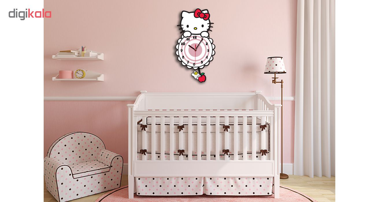 ساعت دیواری باروچین مدل kitty