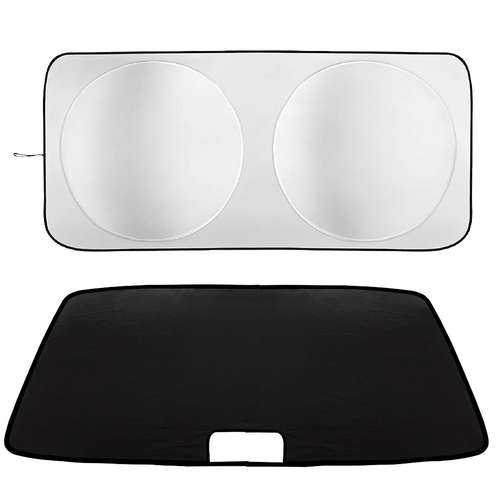 آفتاب گیر شیشه خودرو مدل UXPR مناسب برای پراید مجموعه 2 عددی