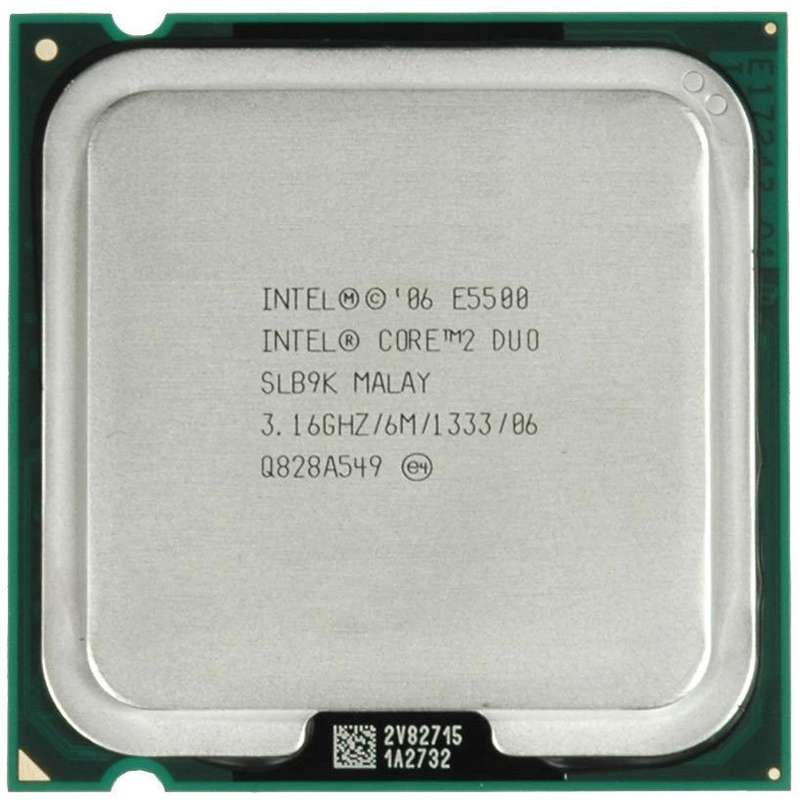 پردازنده مرکزی اینتل سری Core مدل E5500 پردازنده مرکزی اینتل سری Core مدل E5500