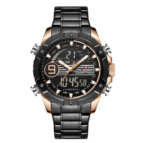 ساعت مچی دیجیتال مردانه نیوی فورس کد NF9146M – FE-ME-RO             قیمت
