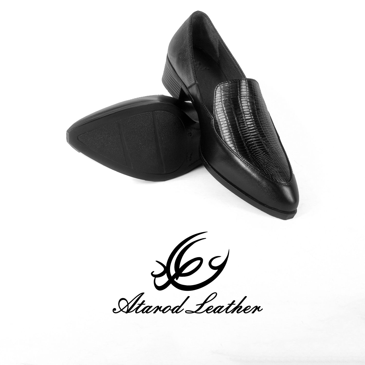 کفش زنانه چرم عطارد مدل چرم طبیعی کد SH208 -  - 9