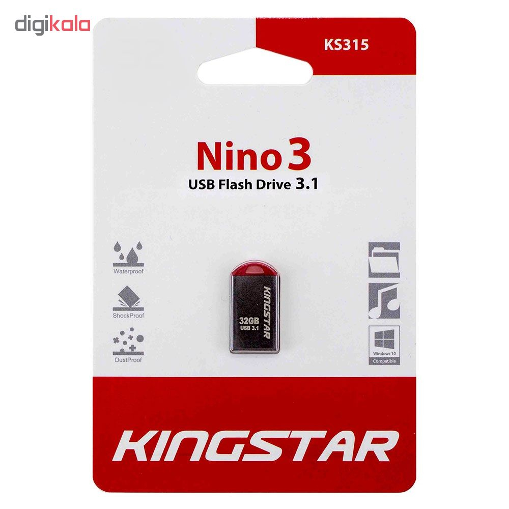 فلش مموری کینگ استار مدل KS315 Nino3 ظرفیت 16 گیگابایت