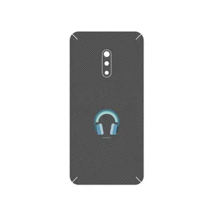 MAHOOT Minimal Headphone Icon Cover Sticker for Oppo Realme X