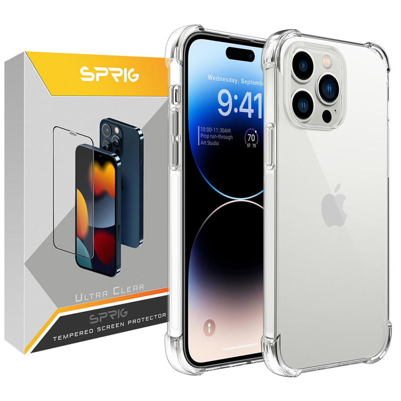کاور اسپریگ مدل Airbag مناسب برای گوشی موبایل اپل Iphone 14 Pro Max