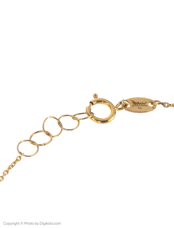 پابند طلا 18 عیار زنانه زرمان مدل ZMA0120