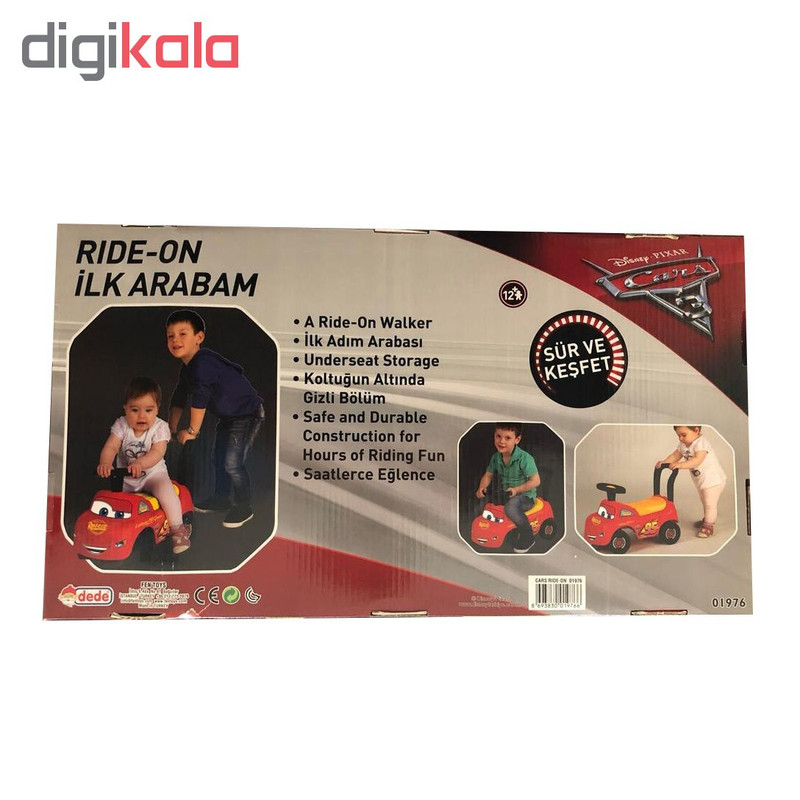 واکر دد مدل Cars Ride-On 01976