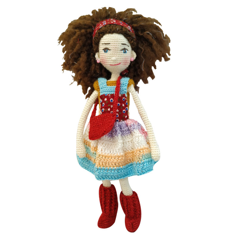 عروسک بافتنی مدل جینا
