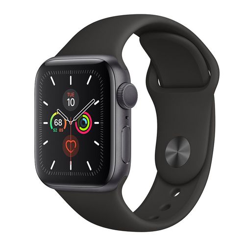 ساعت هوشمند اپل واچ سری 5 مدل 44mm Gray Aluminum Case With Black Sport Band