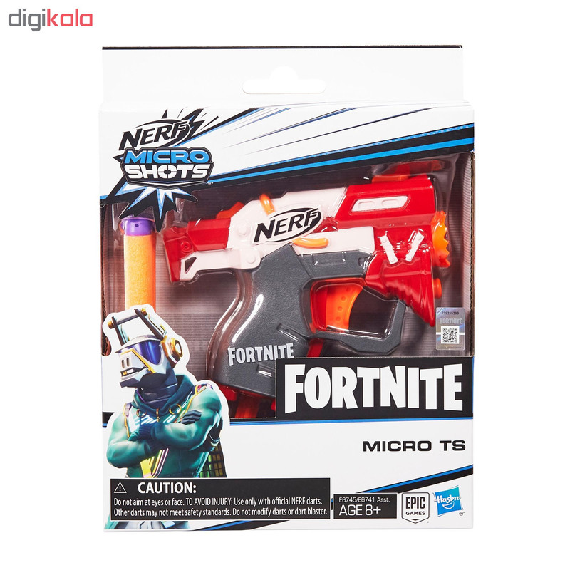تفنگ بازی نرف مدل Fortnite Micro TS E6745 تفنگ بازی نرف مدل Fortnite Micro TS E6745