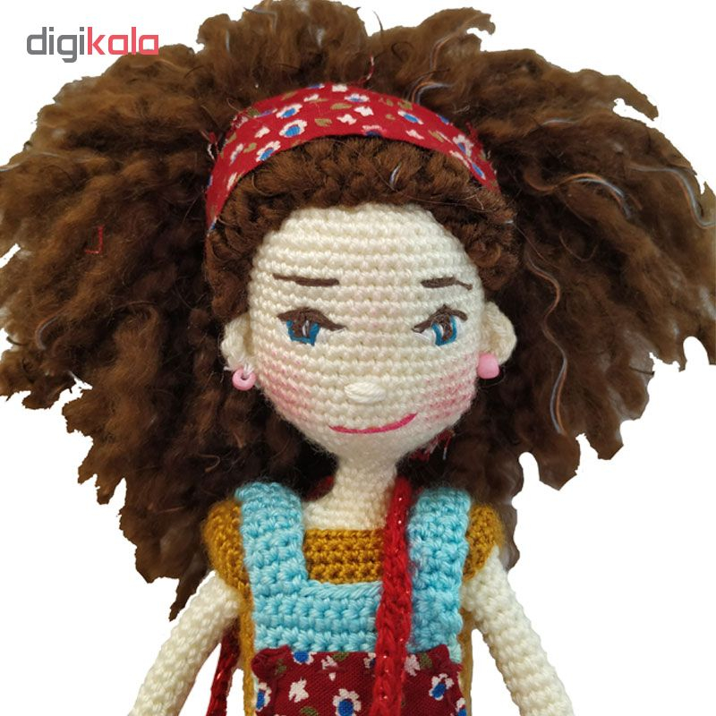 عروسک بافتنی مدل جینا