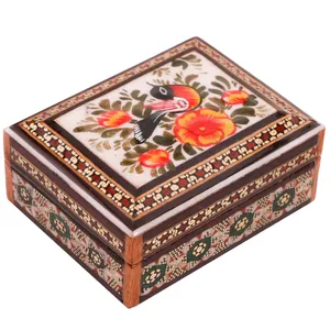 جعبه جواهر خاتم کاری کد 914