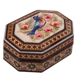 جعبه جواهر خاتم کاری کد 925