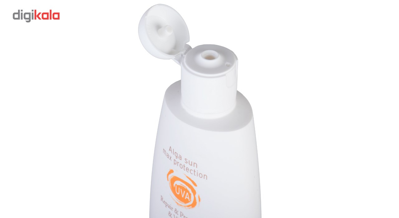 لوسیون ضد آفتاب و ضد چروک قوی بلنیچر مدل AlGa Sun SPF 50 حجم 250 میلی لیتر