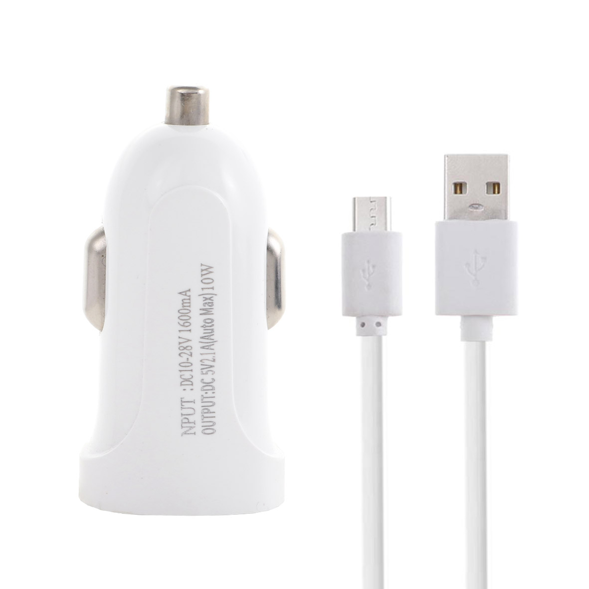 شارژر فندکی آی رنج مدل CC468 به همراه کابل تبدیل MicroUSB
