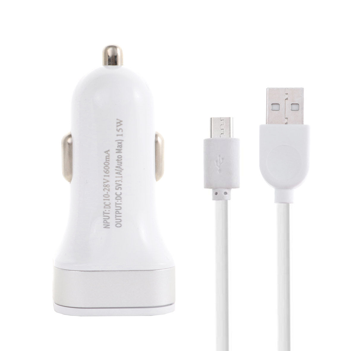 شارژر فندکی آی رنج مدل CC019 به همراه کابل تبدیل MicroUSB