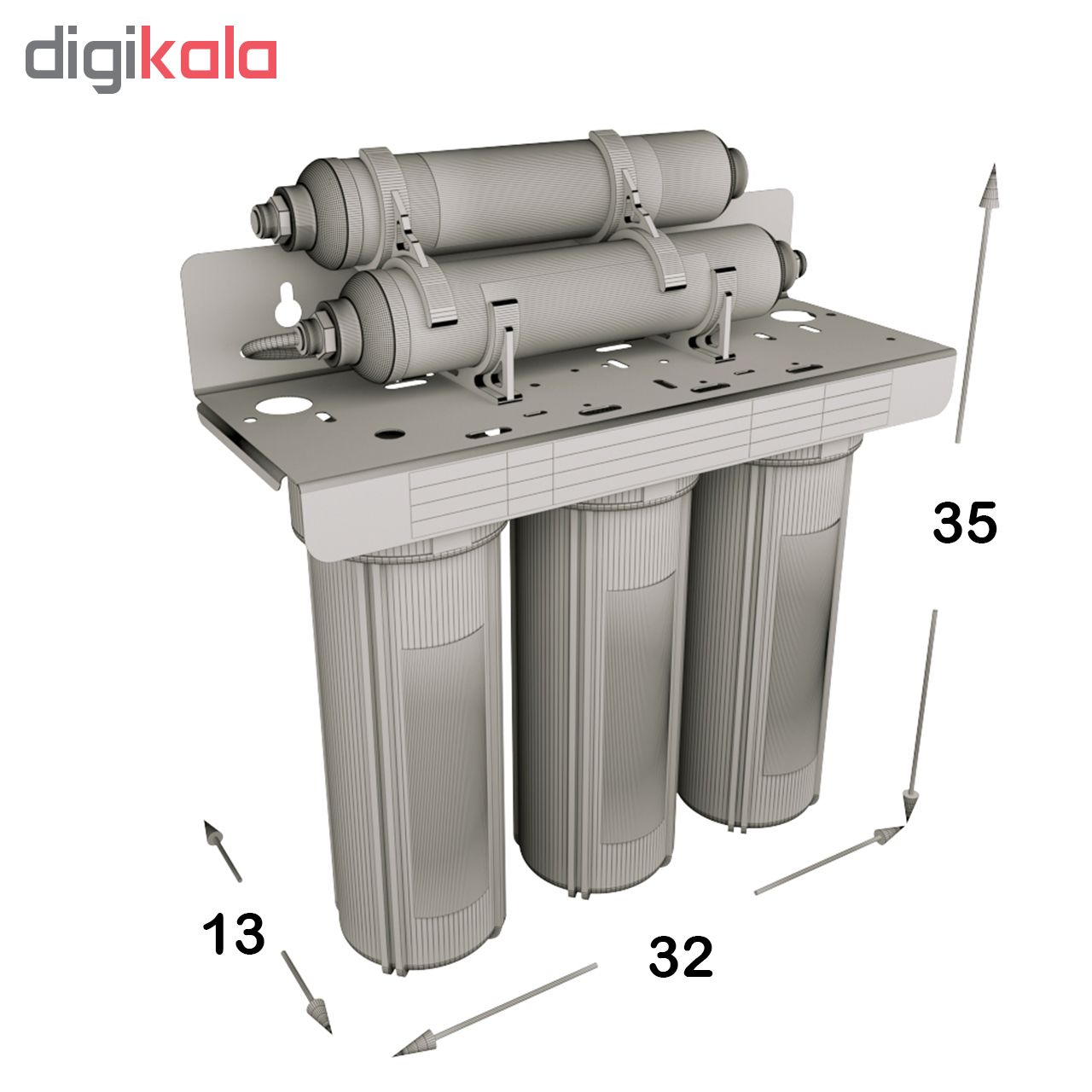 دستگاه تصفیه کننده آب اس اس وی مدل UltraJet X500