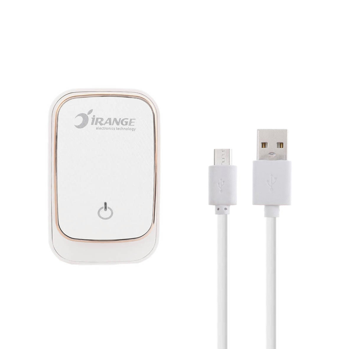 شارژر دیواری آی رنج مدل LC082 به همراه کابل تبدیل microUSB