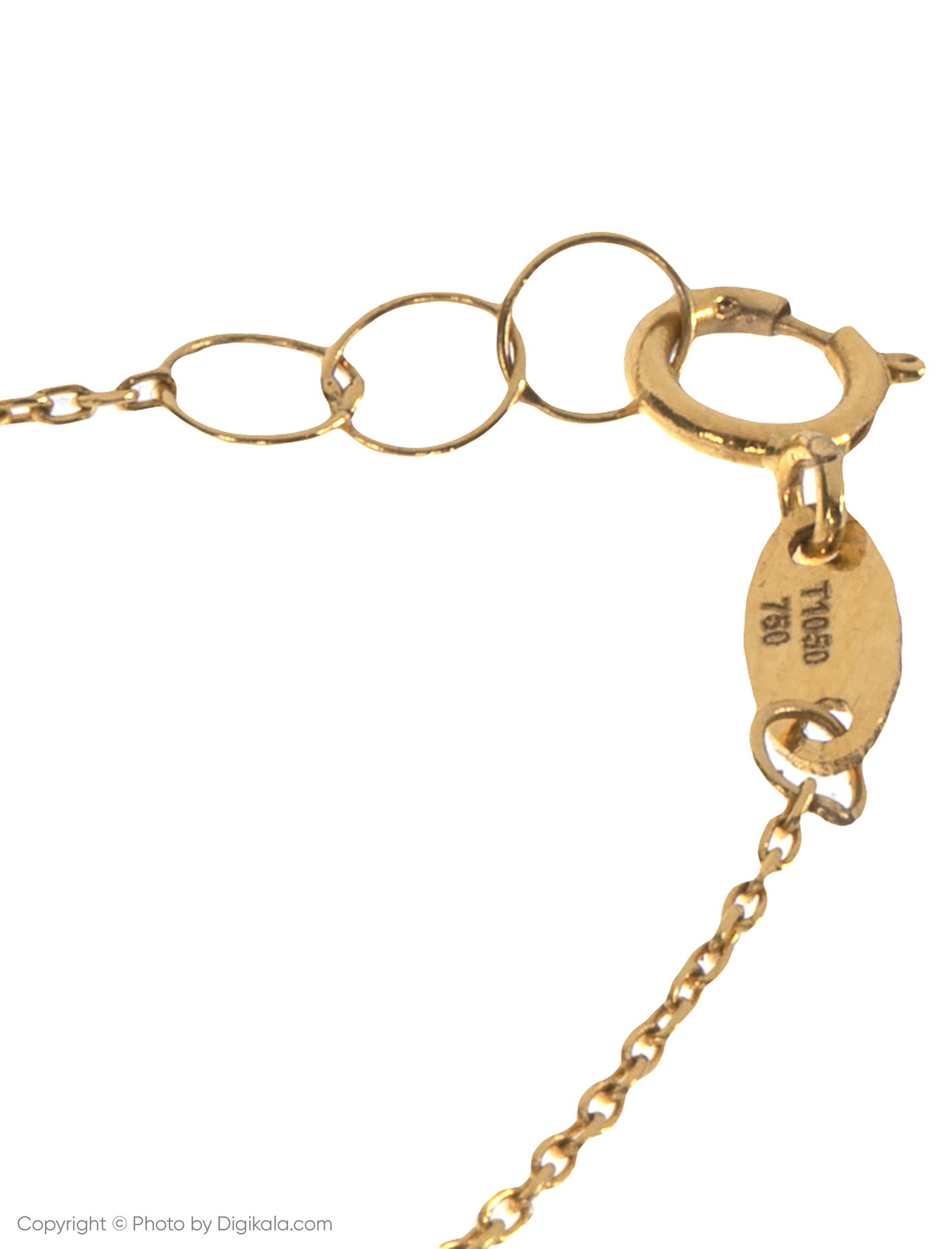 دستبند طلا 18 عیار زنانه زرمان مدل ZMB0935 طرح تمیمه -  - 3